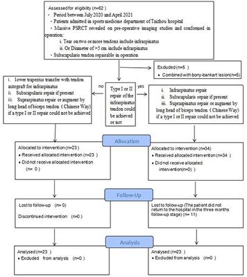 Early Efficacy Assessment of Arthroscopic Lower Trapezius Transfer With Tendon Autograft in the Management of Massive Irreparable Posterosuperior Rotator Cuff Tears